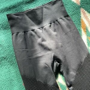 Carbon38 Black Cutout Leggings